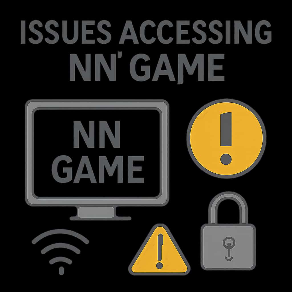 An educational diagram about troubleshooting access issues for NN Game.
