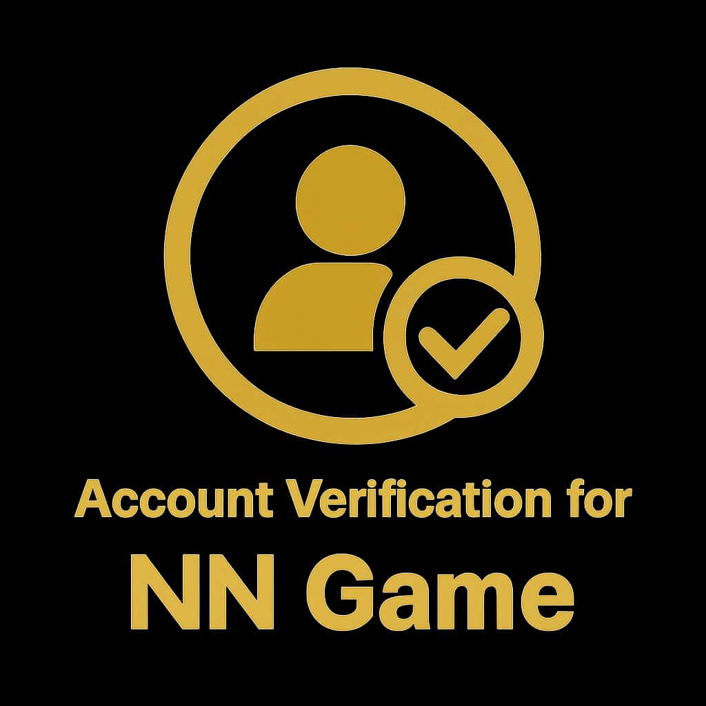 Icon representing account verification for NN Game.