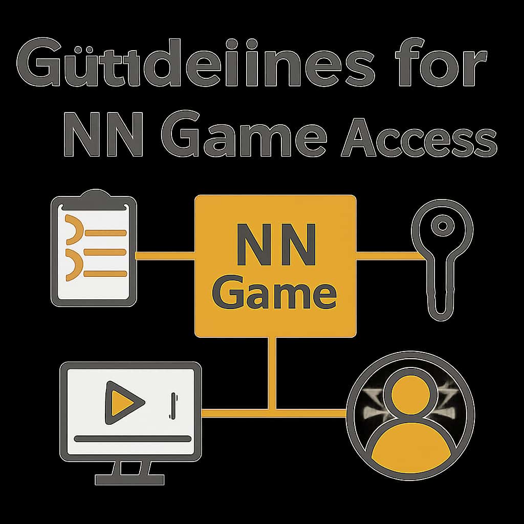 An educational illustration highlighting the access guidelines for NN Game.