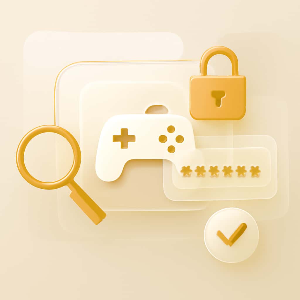 An educational illustration outlining steps for recovering NN Game passwords.